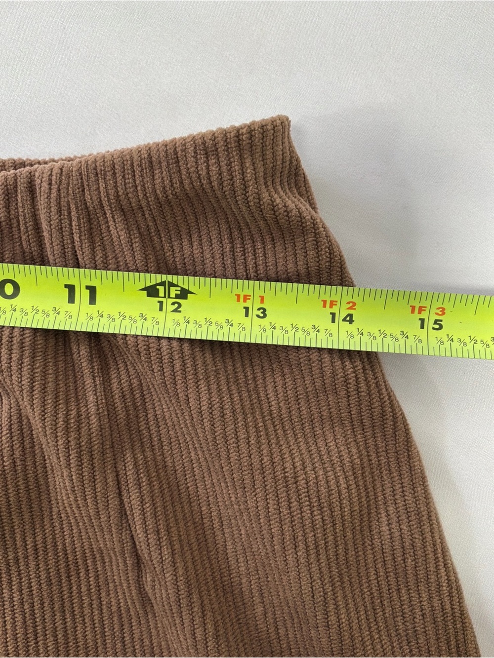 HALARA Brown Corduroy Mini Skirt - Picture 6 of 9